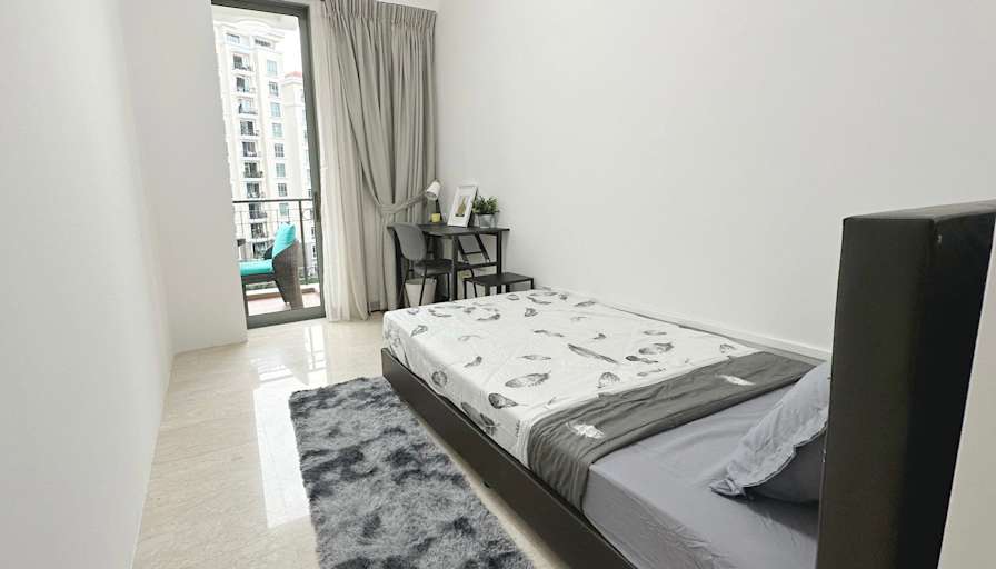 Photo of Alfeus Varelly Djama's room