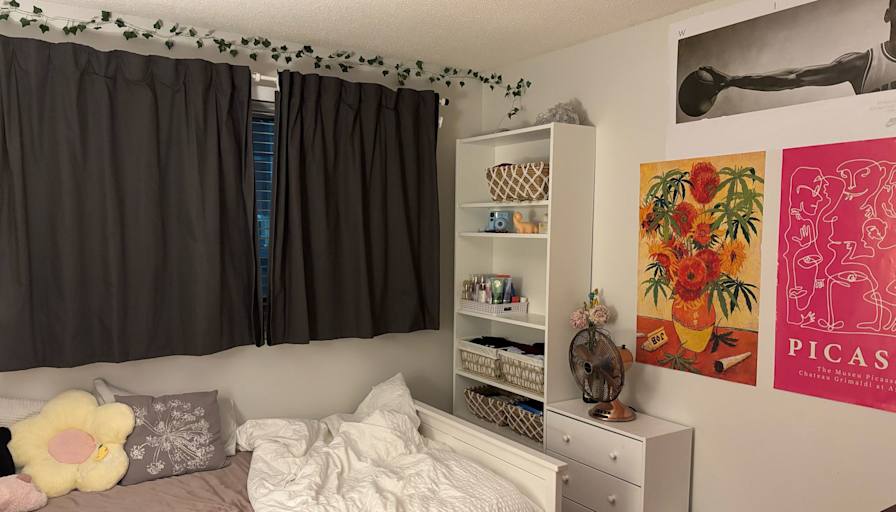 The Roommates's room