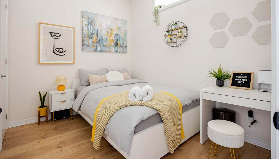 Photo of Troy's room