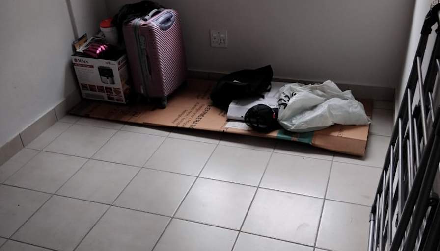 Photo of Mahlatse's room
