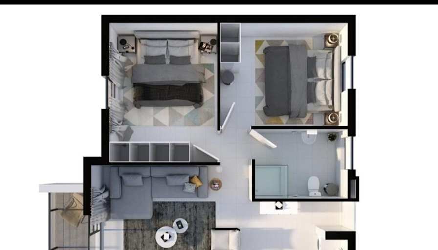 Photo of Noxolo's room
