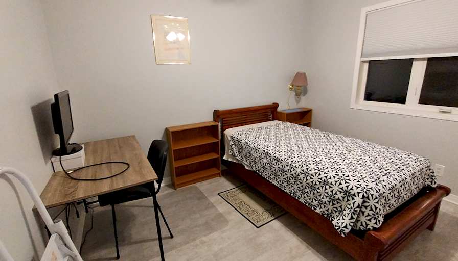 Photo of Malcolm's room