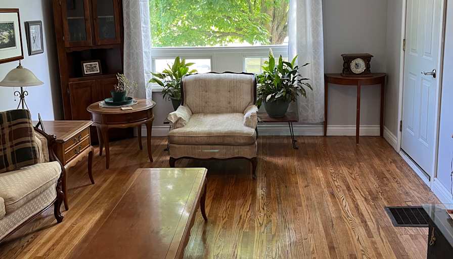 Photo of James Mitchell's room