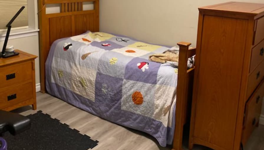 Photo of Marcus's room