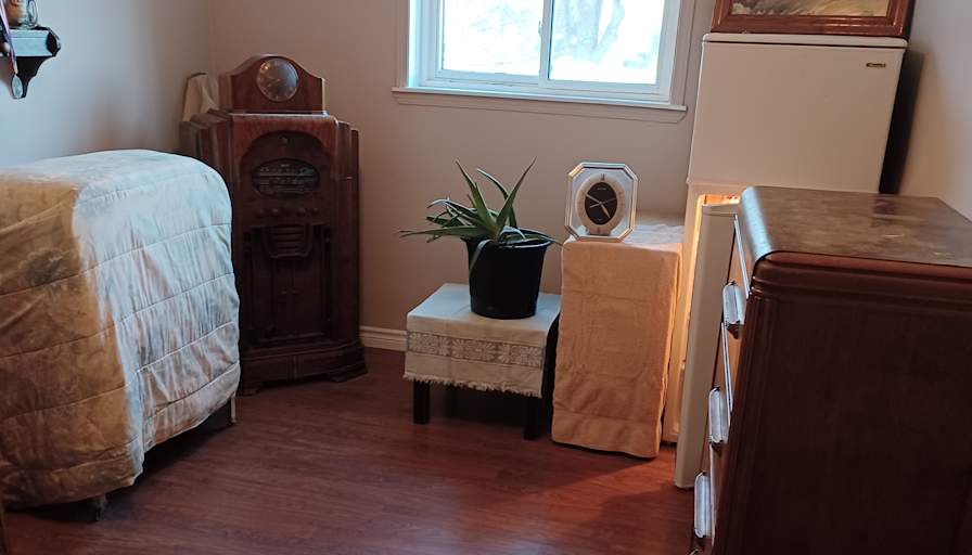 Photo of Frank's room
