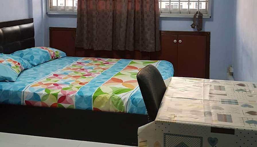 Photo of Ramana's room