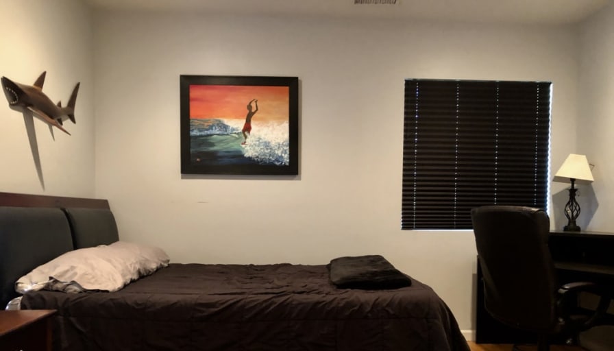 Photo of Evan's room