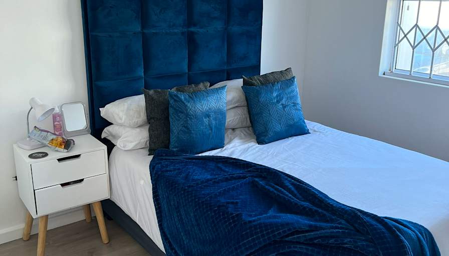 Photo of Aphelele's room