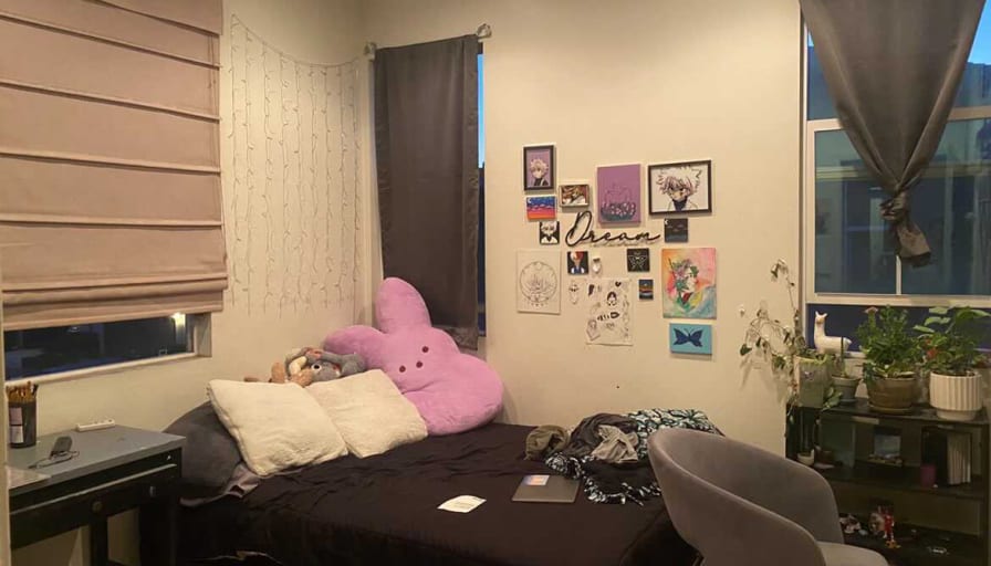 Photo of Asialyn's room