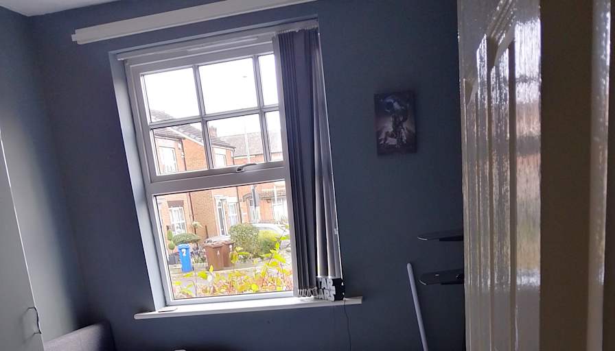 Photo of Alan Pugh's room