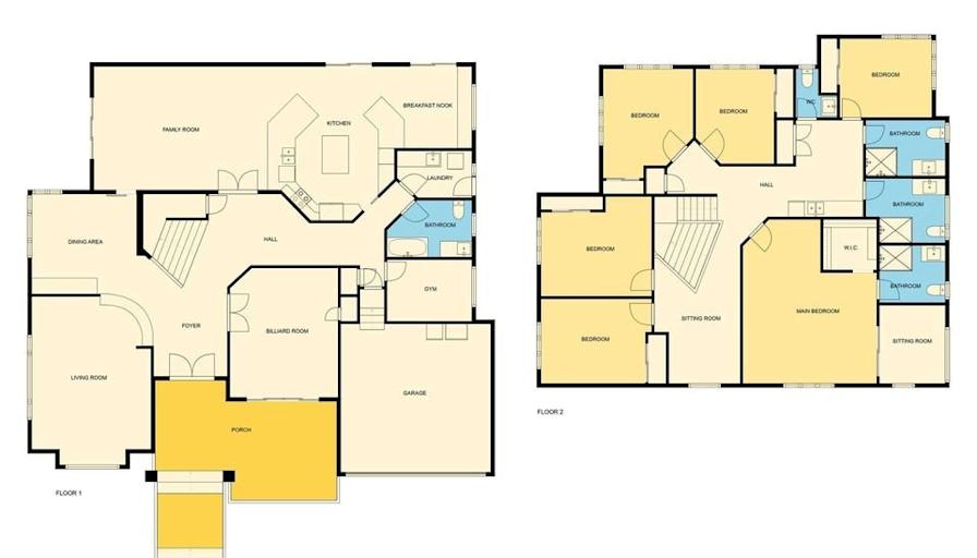 Photo of Mal's room