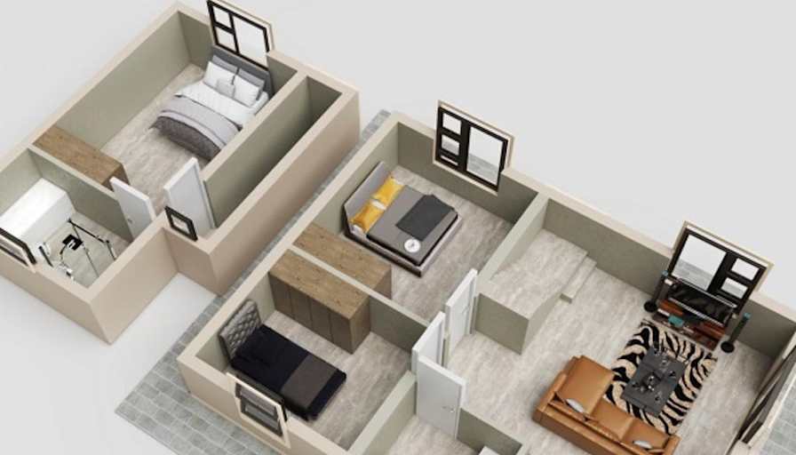 Photo of Phephisile's room
