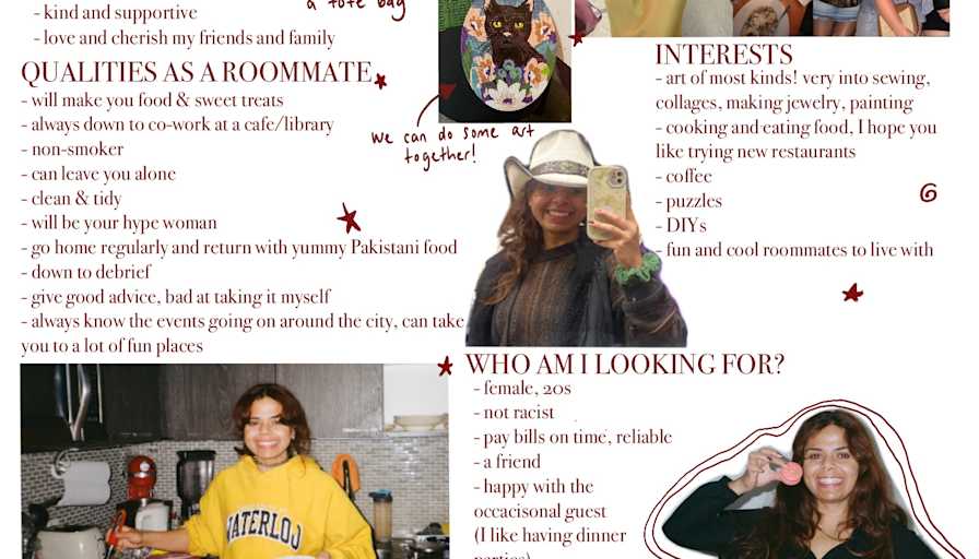 Photo of Khadeja Haque's room