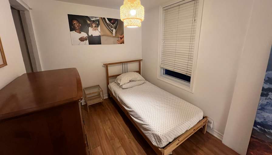 Photo of Malcolm's room