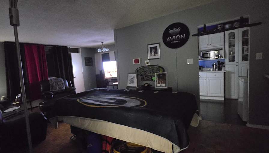 Photo of James Strank's room
