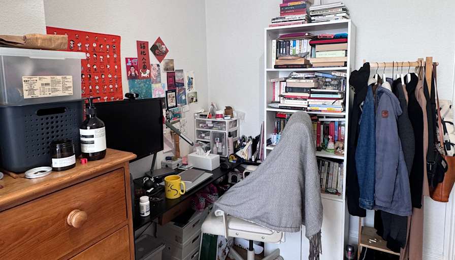 Photo of Sylvia's room
