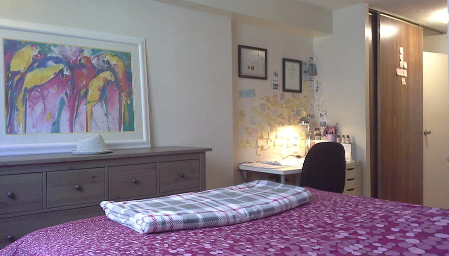 Nick, Master Bedroom, Downtown, Fashion District, Bathurst/King's room