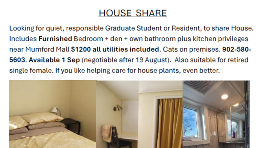 Martha Patterson's room