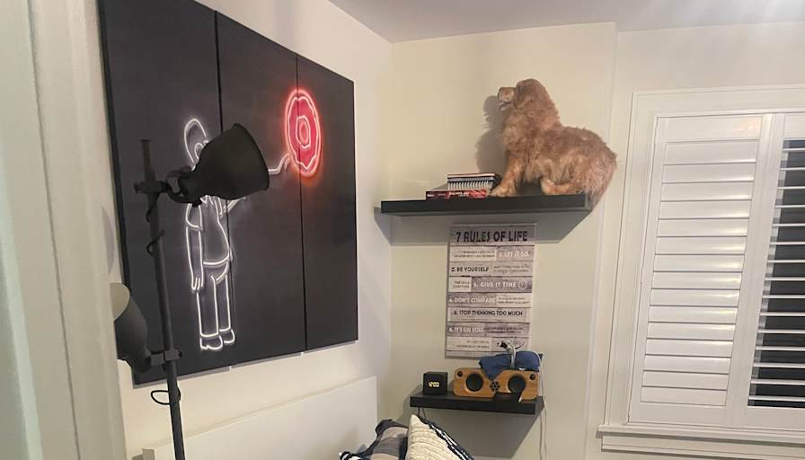 Photo of Waseem's room