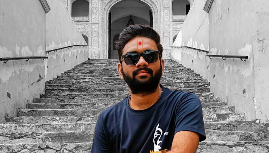 Ravindra Patel's room