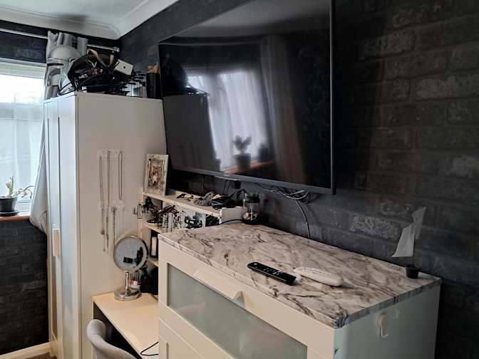 Photo of John carey's room