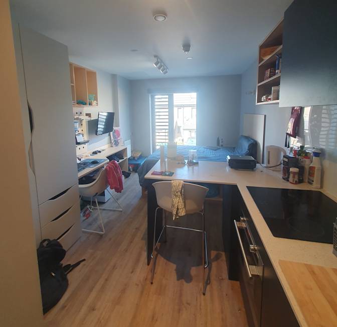 Photo of James Drever's room