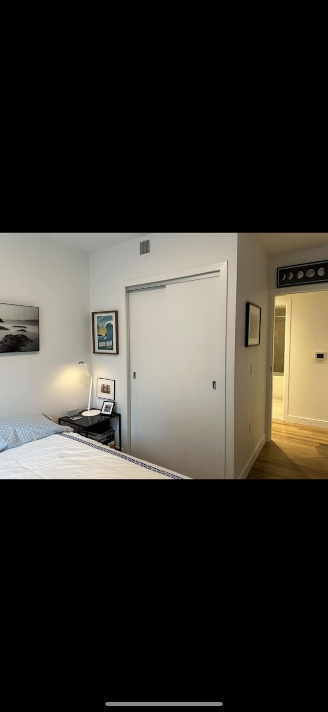 Photo of John Rousseau's room