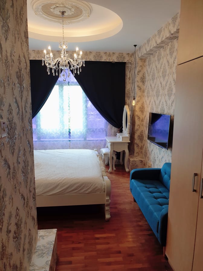 Photo of thai expat's room