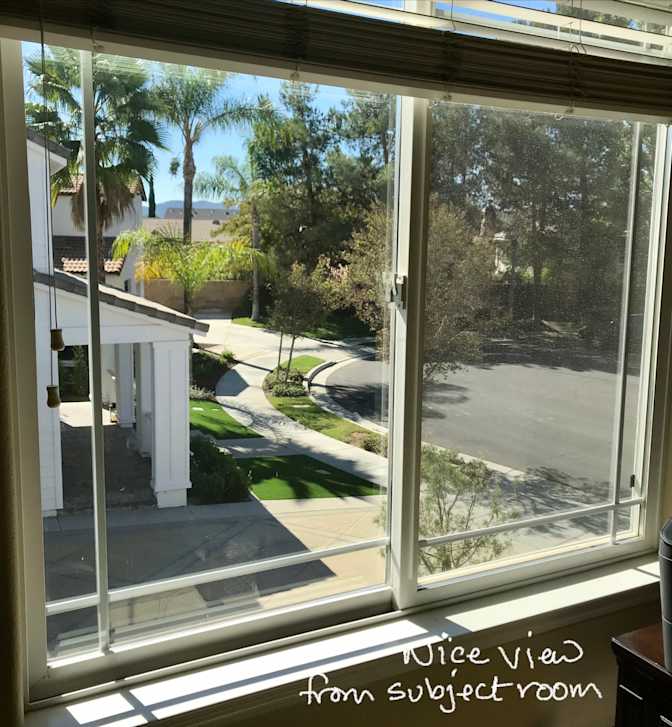 Photo of Pam's room