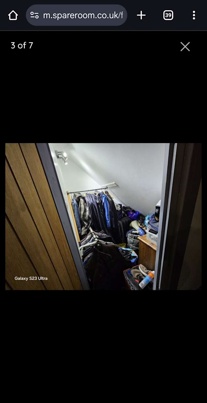 Photo of Chris Denham's room
