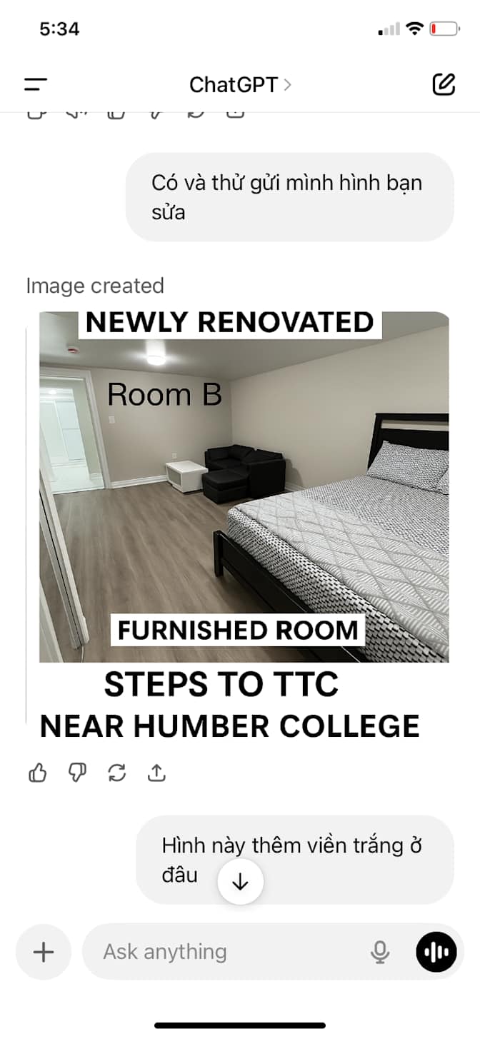 Photo of Karen's room