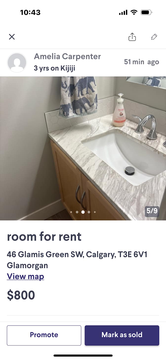 Deborah Carpenter's room