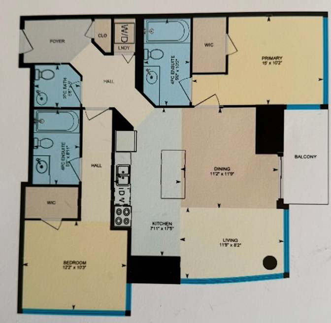 Photo of Ted's room