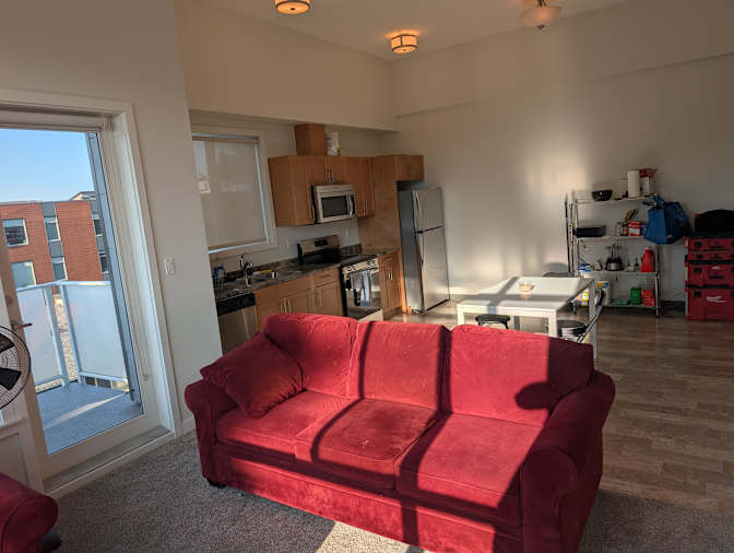 Photo of Curtis's room