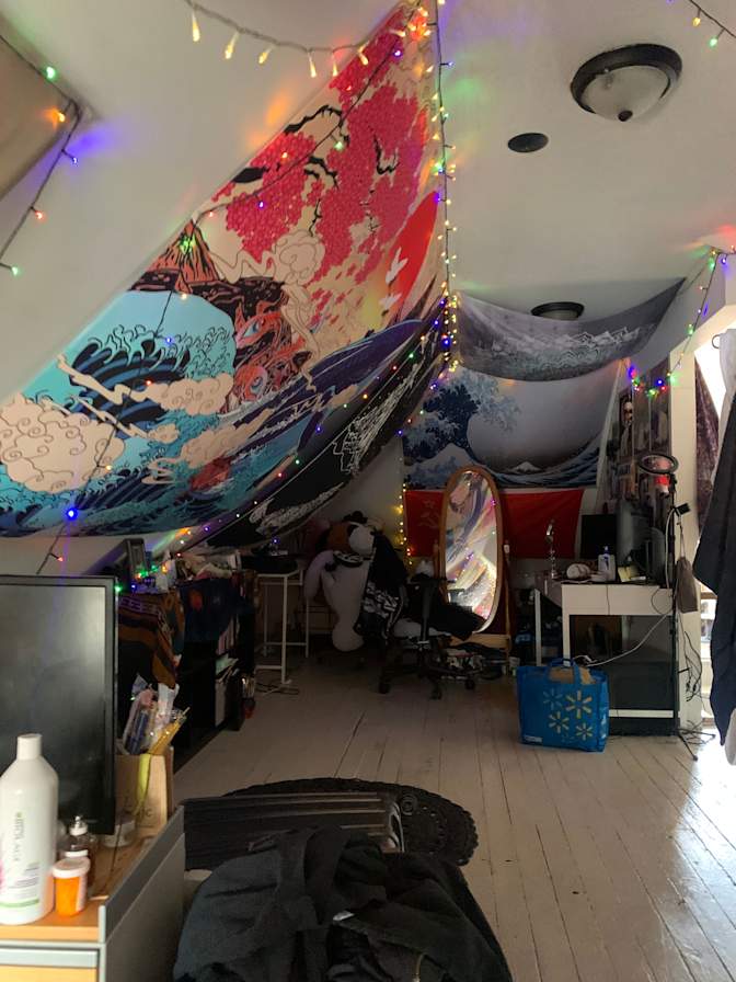 Photo of Morgan and Chiara's room