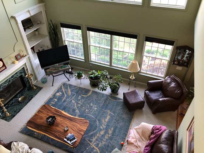 Photo of Donald Thompson's room
