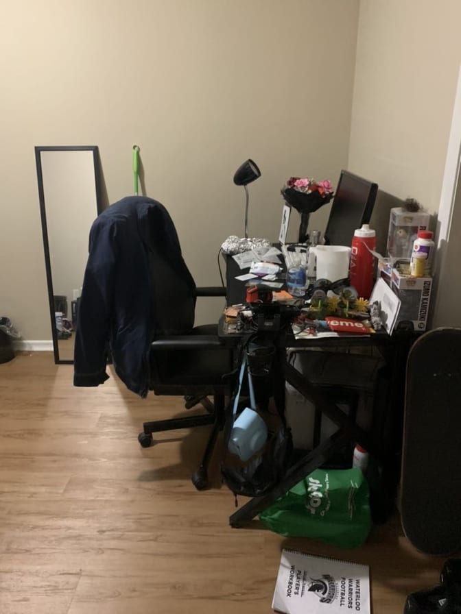 Photo of Isaac's room