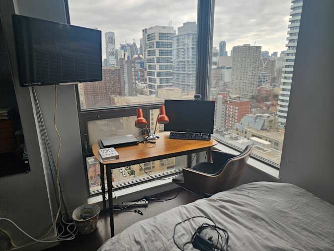 Photo of Michael Shreve's room
