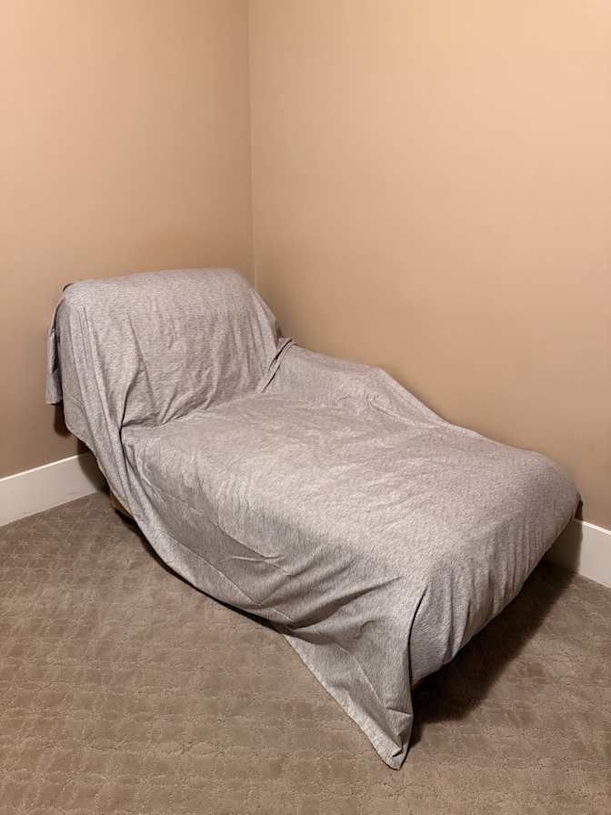 Photo of Msule Salim's room