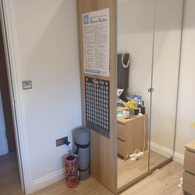 Photo of Kayleigh's room