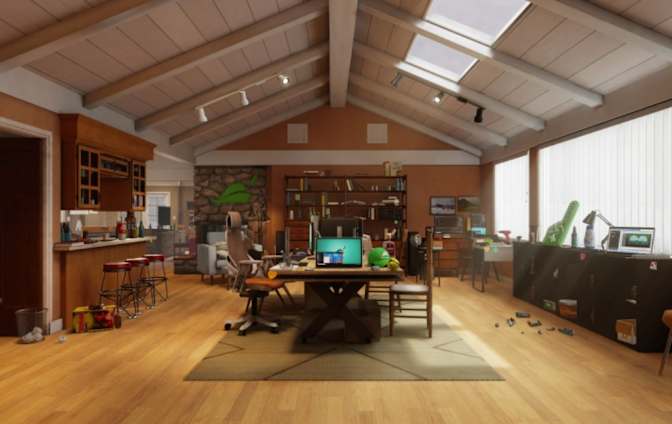 Pierre-Antoine's room