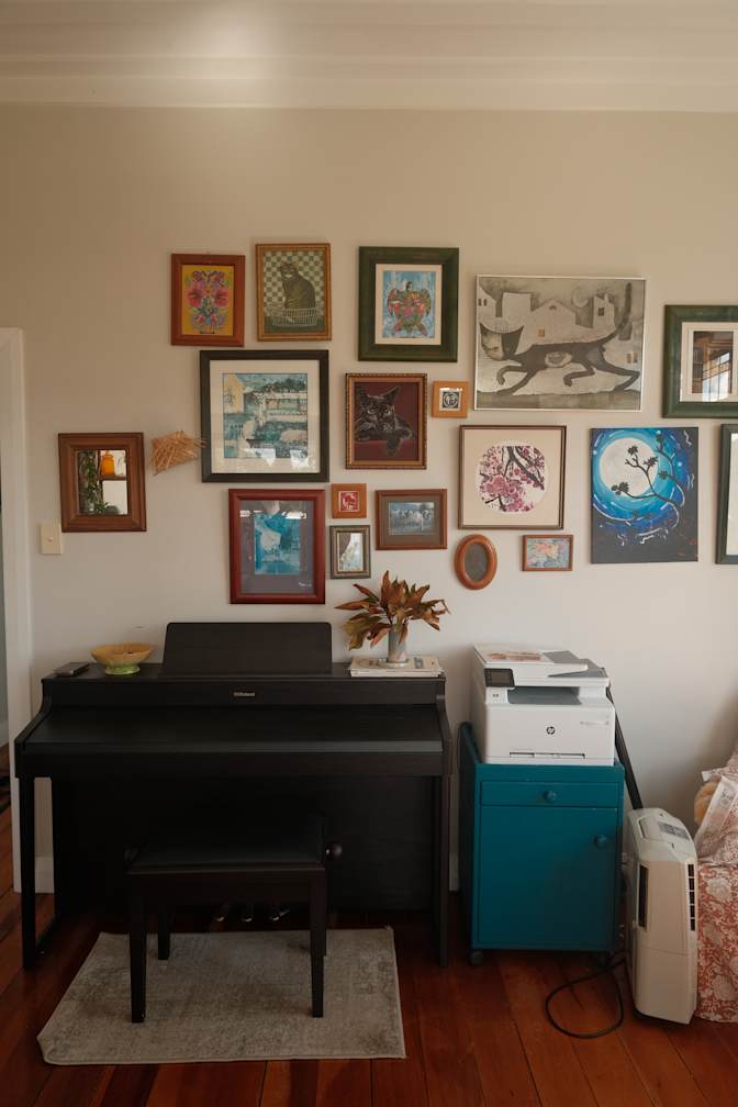 Photo of McCarty's room