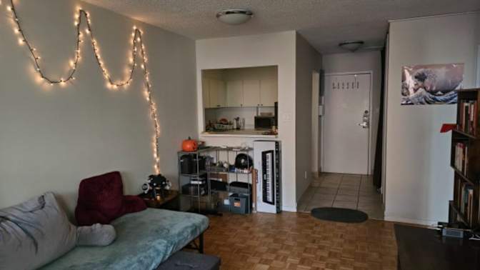 Photo of Johann's room