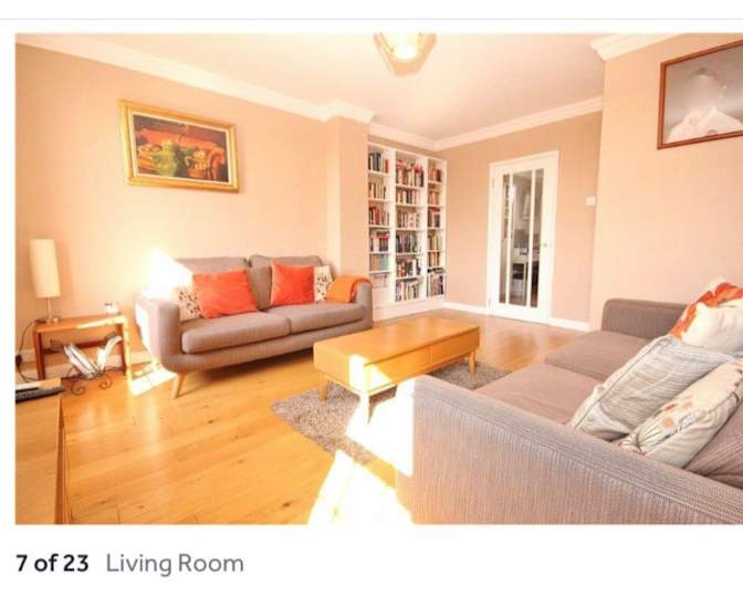 Photo of Caroline's room