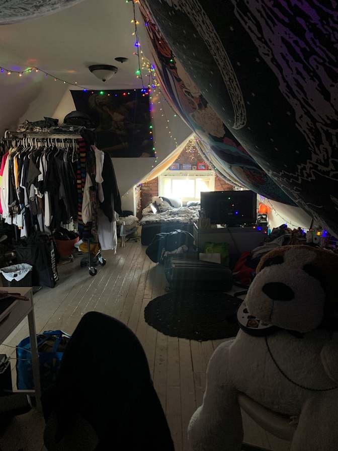 Photo of Morgan and Chiara's room