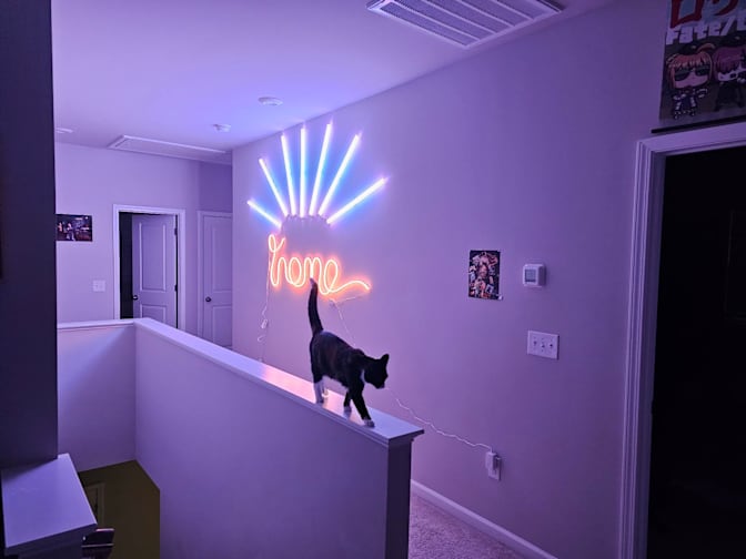 Photo of Allan's room