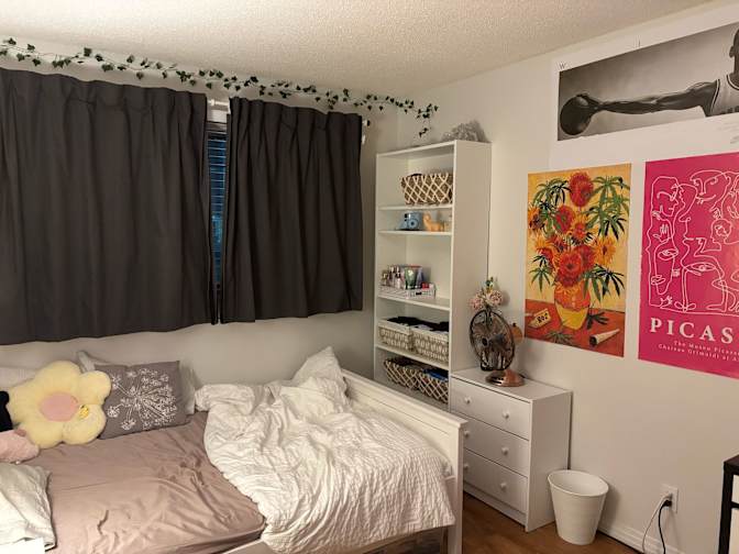 The Roommates's room
