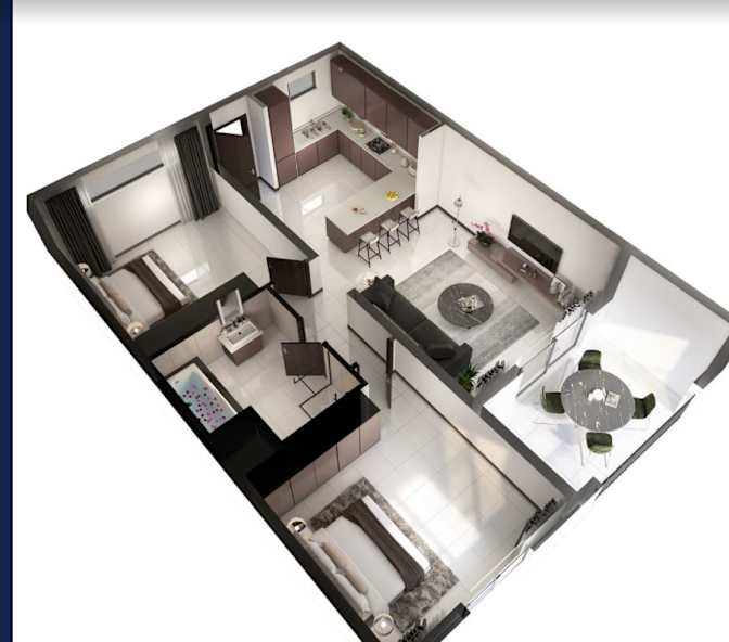 Photo of Tendayi's room