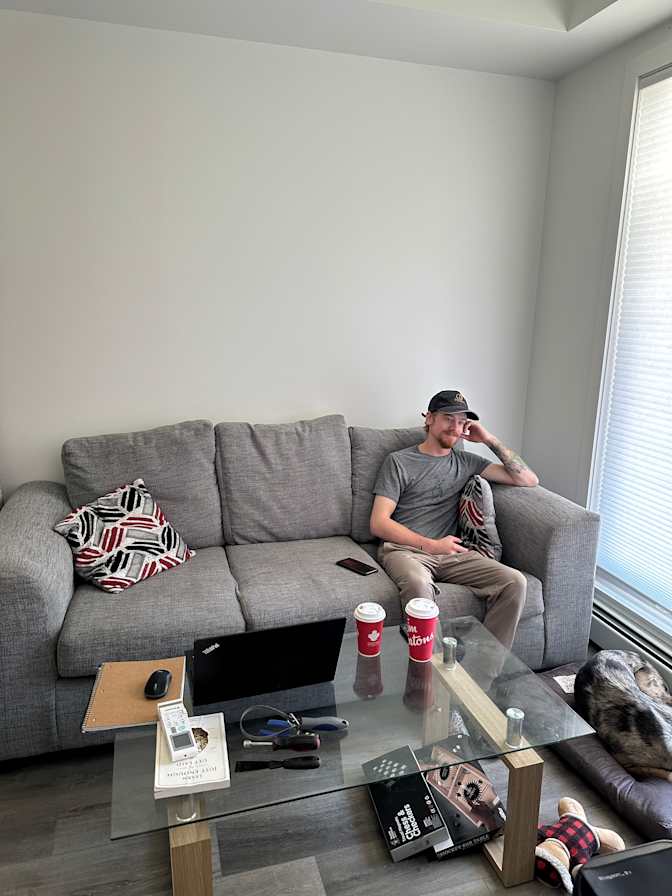 Photo of Prabhdeep's room