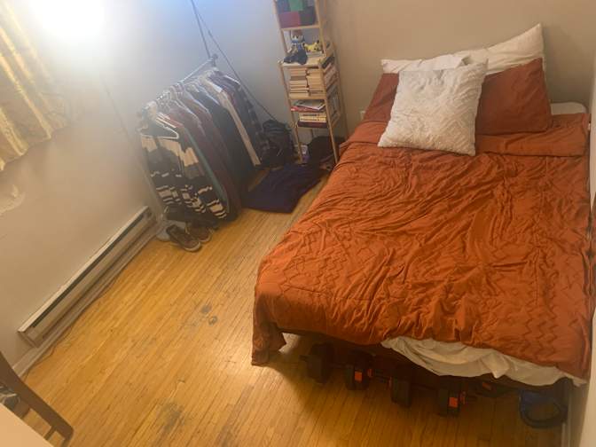 Photo of John Logan's room